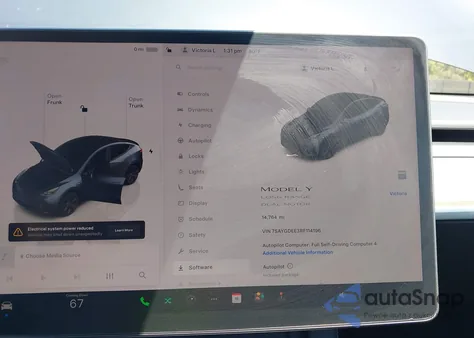 2024 Tesla Model Y Long Range Dual Motor All-Wheel Drive from USA, damaged, VIN 7SAYGDEE3RF114196